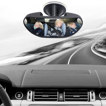 LEEPEE Rotāciju Regulējams Automašīnas Aizmugurējais Sēdeklis Bērnu Skatu Spogulis, Auto Rezerves Daļas, piesūcekni Automašīnas salona Atpakaļskata Spogulis