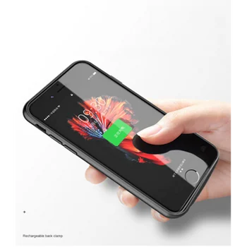 Leiouna Smart Tālrunis 6200mah Akumulatoru Lādētāju, Ja par Iphone X XS Ārējo Barošanas Banka Akumulatora korpusa Iphone XR XS Max Lietā