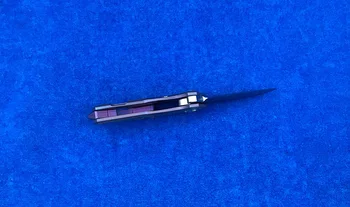 LEMIFSHE JK5313 Flipper saliekamais nazis s35vn tērauda asmens titāna sakausējuma rīkoties āra kempings medību virtuves augļu nazi EDC, lai
