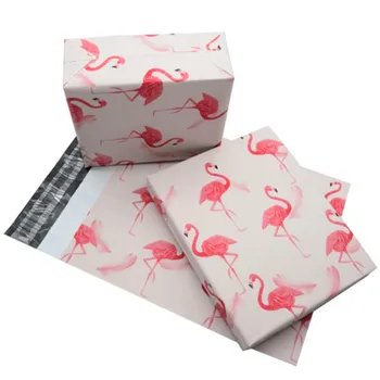 Leotrusting Flamingo Zvaigznes Poli Mailer Pašlīmējošas Aploksnes Ar Kurjeru Somas Plastmasas Ziemassvētku Dāvanas Pasta Rotaļlietas, Kastes, Iepakojuma Maisiņi