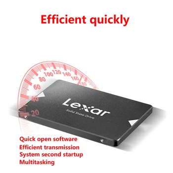 Lexar NS100 SATA SSD disks 240 GB, 512 gb un 256 gb SSD HD Cietā Diska HDD 2.5 Cietais Disks SSD SATA 128GB Solid State Drive klēpjdatoru