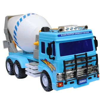 Liela betona maisītājs truck modeli, cementa tankkuģis inerces augsnes projektēšana kravas bērnu rotaļu automašīnu