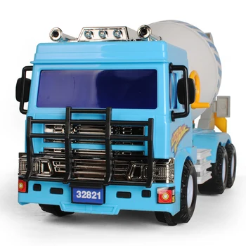 Liela betona maisītājs truck modeli, cementa tankkuģis inerces augsnes projektēšana kravas bērnu rotaļu automašīnu