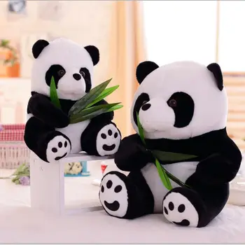 Liela izmēra Panda Lelle Plīša Rotaļlietas bērnu jābūt spilvens panda auduma lelle bērniem, rotaļlietas, bērnu dzimšanas dienas dāvana Bērniem