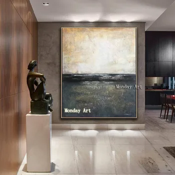Lielas mājas Dekoru handpainted Anotācija eļļas glezna Abstraktās Mākslas Glezna Uz Audekla Liela Māksla, Liela anotācija Palete eļļas glezna