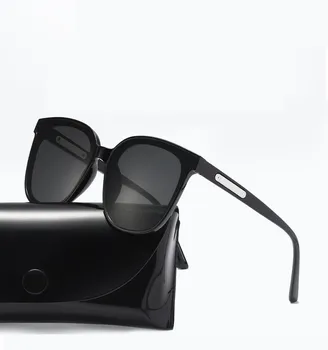 Lielgabarīta Cat Eye Saulesbrilles Sieviešu Laukumā Brilles Plānas sejas Lēcas Laminēta Rāmis Sieviešu Modes Dizainere, Iepirkšanās Spogulis UV400