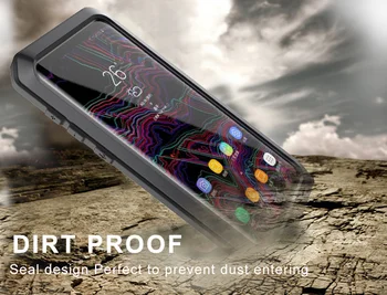 Lieljaudas Aizsardzības Doom Metāla Bruņas Alumīnija Case for Samsung GalaxyS10 S20 S8 S9 Plus S7 Note20 8 9 Triecienizturīgs Vāks