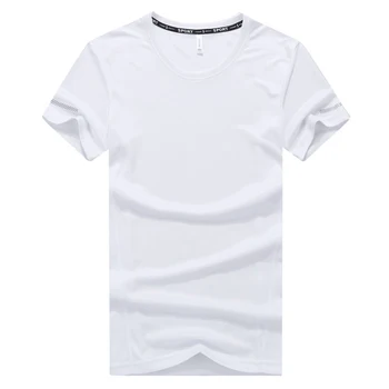 Lielo izmēru 7XL 8XL 9XL gadījuma mens o-veida kakla t krekli vīriešu modes streetwear topi vīriešu T-krekls darbojas joggers sporta tshirt vīrietis