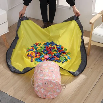 Liels, Spēlēt Mat Rotaļlietu tīrīšanas tvertnē Ātra Tīrīšana Ūdensnecaurlaidīgs Konteiners, kas paredzēts Bērniem Mājās Uzglabāšana