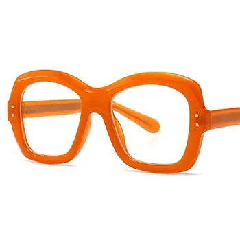 Lielā Melnā Acs Briļļu Rāmji Sieviešu Modes Brilles Brilles Bez Dioptriju Apelsīnu Briļļu korejas Luksusa Dizainers