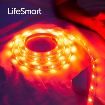 LifeSmart Cololight Sloksnes Smart LED Lightstrip Garums Extensible RGB Mūzikas Sinhronizācijas Ūdensizturīgs IP65 Darbojas ar Apple HomeKit Alexa
