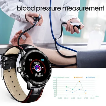 LIGE 2019 Jaunu Smart Skatīties Vīrieši Sirdsdarbības Ātrums, asinsspiediens, Fitnesa Tracker Sporta Skatīties IP67 Waterproof Smartwatch Pedometrs+Kaste