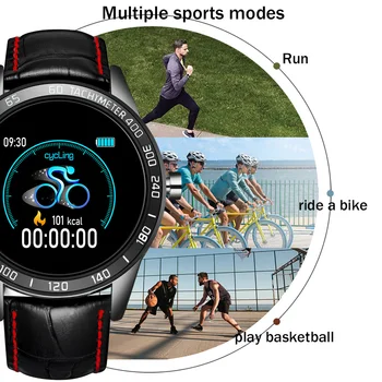 LIGE 2019 Jaunu Smart Skatīties Vīrieši Sirdsdarbības Ātrums, asinsspiediens, Fitnesa Tracker Sporta Skatīties IP67 Waterproof Smartwatch Pedometrs+Kaste