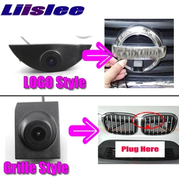 LiisLee Automašīnas Priekšējo Kameru Lexus NX-2018 15 16 17 LOGO CAM Kapuci Acs Grils CAM DIY Manuāli Kontrolēt Kanāls Priekšējā Kamera