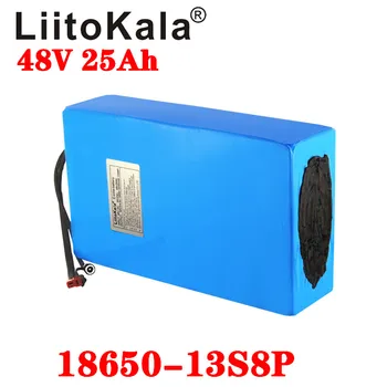 LiitoKala 18650 48V 20AH 30ah 15ah 12ah 25ah lielas jaudas Elektrisko Velosipēdu Akumulatora E-bike Akumulatora 48V 18650 Litija Akumulators ar BMS