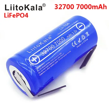 LiitoKala 3.2 V LiFePO4 32700 Akumulatora 14Ah 21ah 28ah 35ah 24Ah Nepārtraukta Novadīšana Maksimālais 55A Augstas jaudas akumulators+Niķeļa plāksnēm,