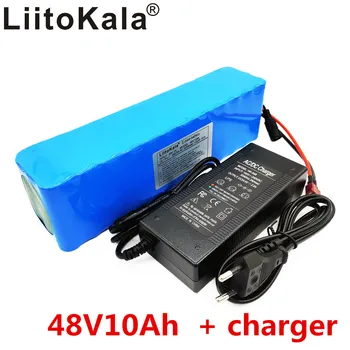 LiitoKala e-bike akumulatora 48v 10ah litija jonu akumulators, velosipēds conversion kit bafang 1000w un lādētājs
