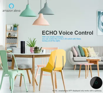 Livolo APP Touch Kontroli Zigbee wifi smart touch switch,smart mājas automatizācijas bezvadu echo,alexa,google home kontrole