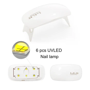 LKE 12W Mini Nagu LED UV Lampas Izārstēt Nagu UV Gel, Fēns Led SAULE Nagu Lampu Mājas Lietošanai Nagus Mākslas Instrumentus, Gēla Lampa