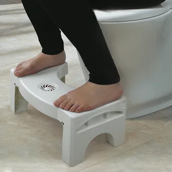 Locīšanas Tupus Izkārnījumos, neslīdoša Tualetes Kāju Taburete Podiņa lieku par paklāju tavām kājām tualetes krēsls