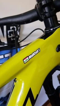 Logo nosaukums mtb velosipēds rāmis custom uzlīmes rider ID ķivere dekoratīvas Vinila decal Saules aizsardzības velosipēdu aksesuāru bezmaksas piegāde