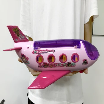 LOL Pārsteigums Lelle Sākotnējā lols lelles Pārsteigums Lidmašīnas Rotaļlietas, Anime Figūras Plaknē Modelis Kolekcija DIY Dzimšanas dienas Dāvanas Meitenei