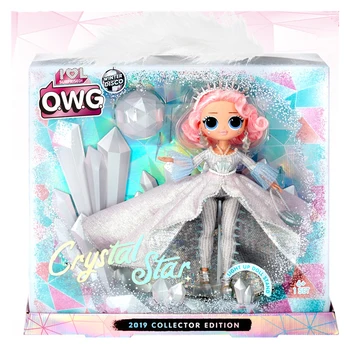 LOL Pārsteigums Lelle Sākotnējā OMG Crystal Star Ziemas Klubā Crystal Star Kolekcionējamus Edition Modes Lelle Meitene Rotaļlietas, Dāvanu
