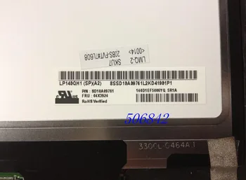 LP140QH1(SP)(A2) ar touch 40pins 2560*1440 par ThinkPad X1 Carbon LP140QH1 SPA2