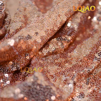LQIAO 90x120cm 3mm Sequin Audumu, pagalmā Zelta/Zaļa/Champagne/Sudraba Sequin Auduma Vairumtirdzniecības Mirdzēt Auduma Kleita DIY