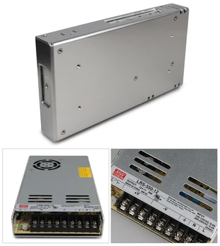 LRS-350-12;12V/350W meanwell pārslēgtu režīmu, led barošanas bloks;AC100-240V ieejas;12V/350W jauda