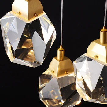 Luksusa dimanta kristāla lustra par kāpņu liela dzīvojamā istaba zālē lustras apgaismojums zelta mājas deocr led cristal lampas
