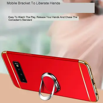 Luksusa Hibrīda Bruņas Telefonu Gadījumā Samsung Galaxy S10 S8 S9 Plus S10E S 10 Grūts Magnēts Automašīnas Turētājs Triecienizturīgs Aizsargātu Segtu Capa
