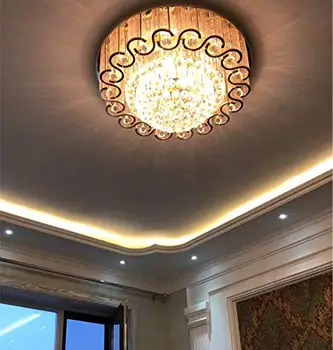 Luksusa Kristāla Lustra LED Griestu Lampas Flush Mount Mūsdienu Kulons gaismas Ķermeņi, Dzīves Telpa, Bārs, Veikals