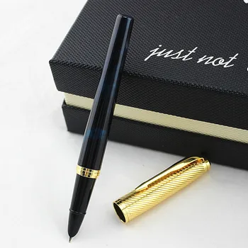 Luksusa Metāla krāsas Tintes Pildspalvu Zelta klp EF/F/Smilga Nib Skaistā Dāvanu kastē, kas Teicami Rakstīšana Dāvanu, Biznesa Birojs