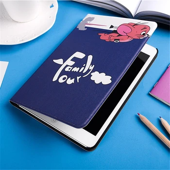 Luksusa PU Leather Flip Tablete Gadījumā Xiaomi Mi Pad 4 MiPad4 seguma Coque Mi Pad4 8.0 collu Mipad 4 Smart Shell Fundas