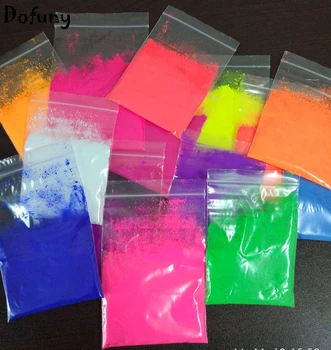 Luminiscences pulveris, luminiscences pigmentu ,zaļa,rozā,dzeltena,balta,oranža,zila,rozā,u.c DIY ziepes kosmētika