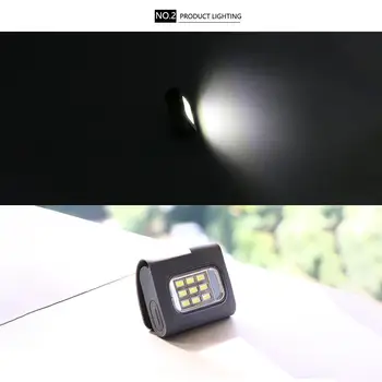 LumiParty Sporta Gaitas Gaismas USB Uzlādes LED Nakts Darbojas Lukturīti Drošības Skriešanas Krūšu Kabatas Lukturi Pastaigas Brīdinājuma Gaismas