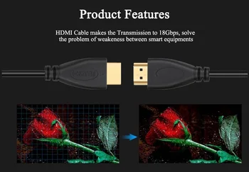 Lungfish ātrgaitas Ilgi HDMI Kabelis 10m 15m ar Ethernet Iebūvēts Signāla Pastiprinātājs-Atbalsta 3D 1080p,-for-sienas Montāža