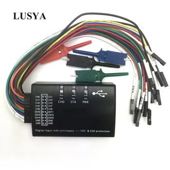 Lusya USB Loģika 100MHz 16Ch Loģikas Analizatoru, Lai ROKAS FPGA H2-002