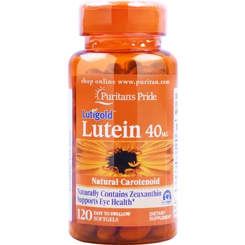 Luteīns 40mg*120pcs, Protams, ir zeaksantīns nodrošina acu veselību, Dabas carotnoid bezmaksas piegāde