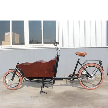Lēti tricikls kravas elektrisko velosipēdu ar pedāļiem uz eiropas tirgu