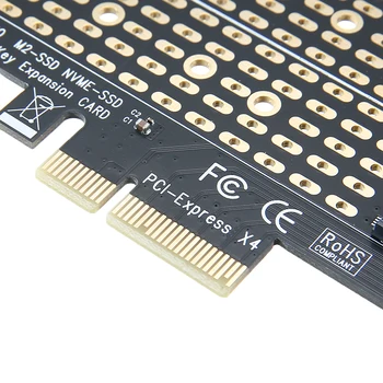 M. 2 NGFF datora PCI-E x4 x8 x16 NVME Dual SATA SSD Express Adapteri atmiņas Kartes Ar Montāžas Kronšteiniem Un Siltuma Izkliedēšanas PCB