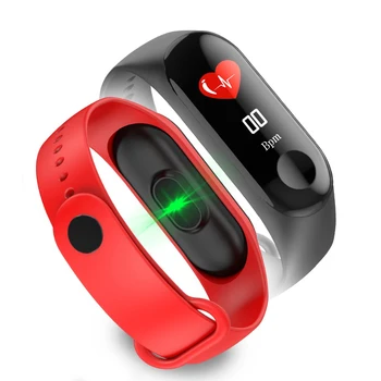 M3 Plus Smart Joslā Bluetooth Sporta Fitnesa Tracker Smart Aproce Veselīgu Miegu Asinsspiediens, Sirds Ritma Monitors Smartband
