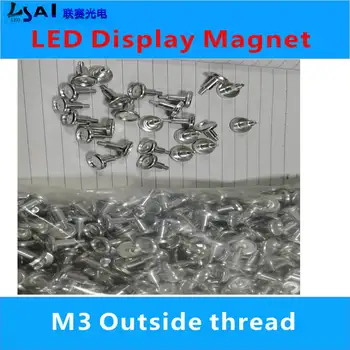 M3 Ārpus vītne LED Displejs Magnēts Iekštelpu LED Modulis P2 P2.5 P3 P4 P5 P6 P7.62 P10