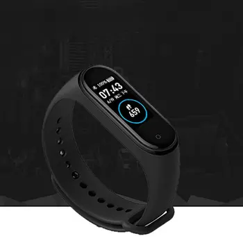 M4 Smart Joslā Aproces Fitnesa Tracker Veselības Sirdsdarbības Ātrums, asinsspiediens Bluetooth Sporta Aproce smartband