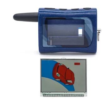 MA gadījumā keychain + LCD displejs scher-khan magicar Lcd tālvadības pults scher-khan MA auto signalizācijas sistēma