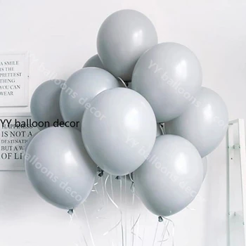 Macaron Pelēkā Piparmētru Pastelis DIY Baloni Vainags Arku Komplekts 4D Skaida Dzimšanas dienu, Kāzu Baby Dušas Jubilejas Partijas Apdare
