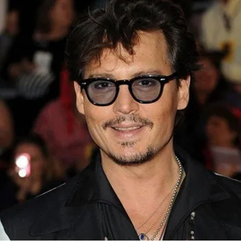 Magic Adventure Johnny Depp Brilles Karību jūras Pirāti Tonēti Stikli Vīriešiem, Saules Brilles Vīriešu Sarkano Retro Saulesbrilles Vīriešiem