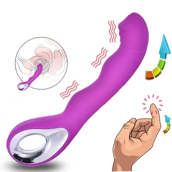 Magic Vibrators Klitora Stimulators Orgasma Pirkstu pieskāriena G-spot Vibrācijas Uzlādējams Seksa Rotaļlietas Sievietēm, Masturbācija Erotiskās Rotaļlietas