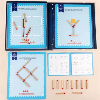 Magnētiskā Loģika, Matemātika Spēles galda Spēle Montessori Bērnu Izglītības Domāšanas Apmācību Rotaļlietas, Ziemassvētku Un jaungada Bērnu Dāvanu